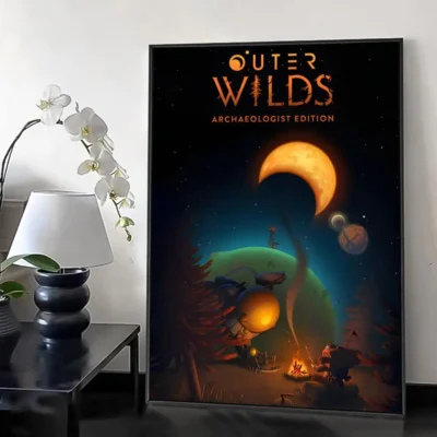 Outer Wilds Retro Wall Art