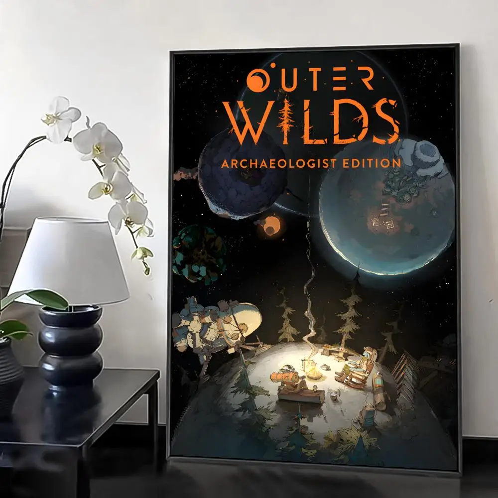Hot Game Outer Wilds Vintage Wall Art