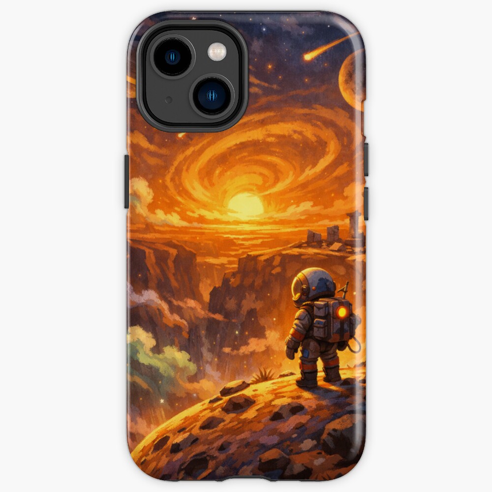 Outer Wilds Inspired Art Work Iphone Case