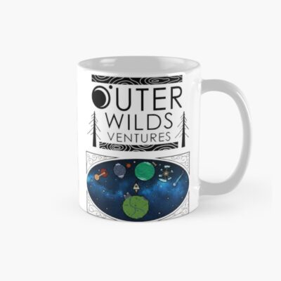 Indie Game Cosmos Outer Wilds Ventures Art Mug