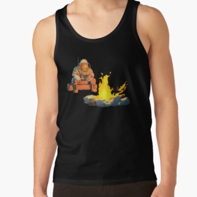 Hot Outer Wilds Hatchling Campfire Tank Top