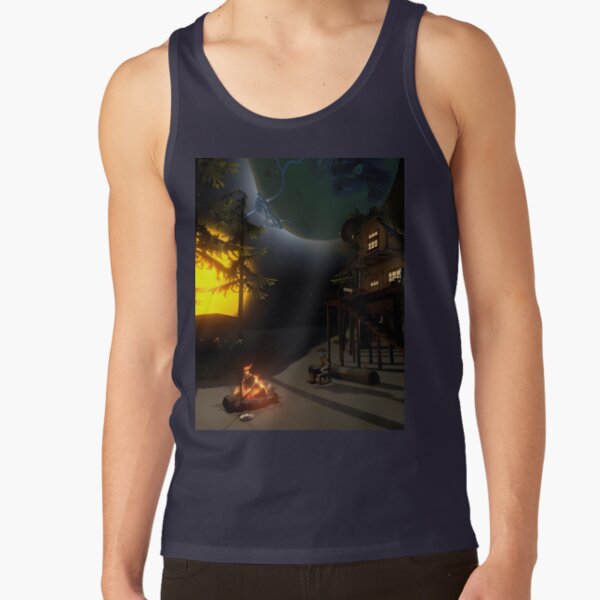 Outer Wilds Wooden House Tank Top - Image 4