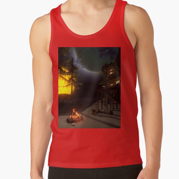 Outer Wilds Wooden House Tank Top - Image 5