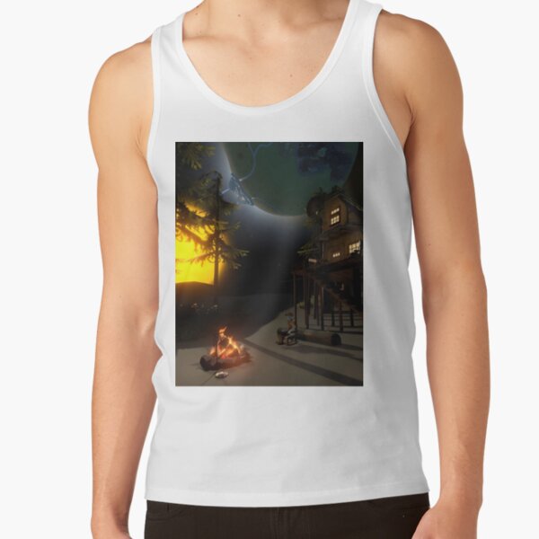 Outer Wilds Wooden House Tank Top - Image 2