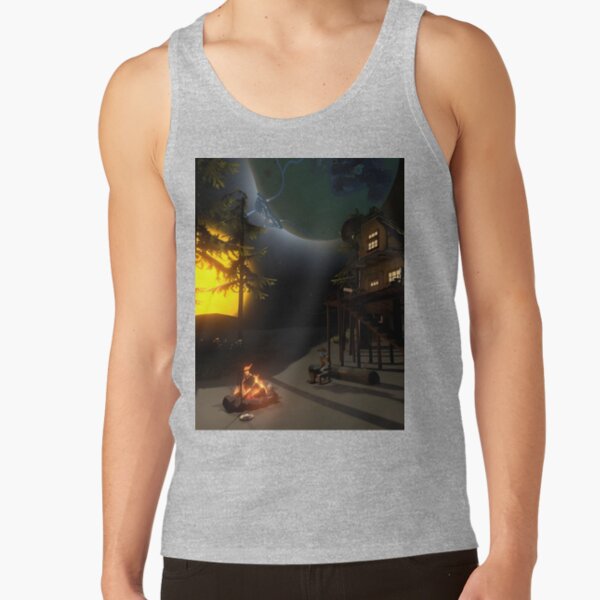 Outer Wilds Wooden House Tank Top - Image 3