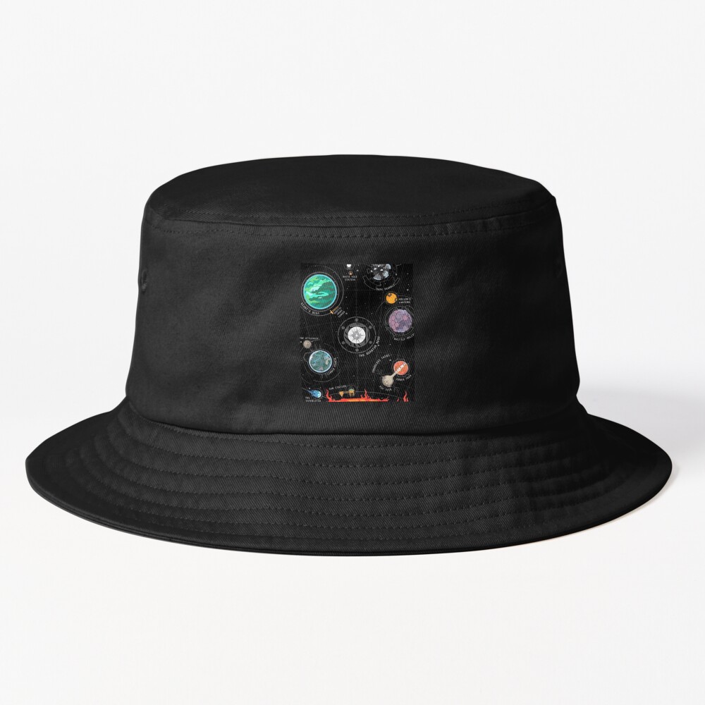 Outer Wilds System Graphic Bucket Hat