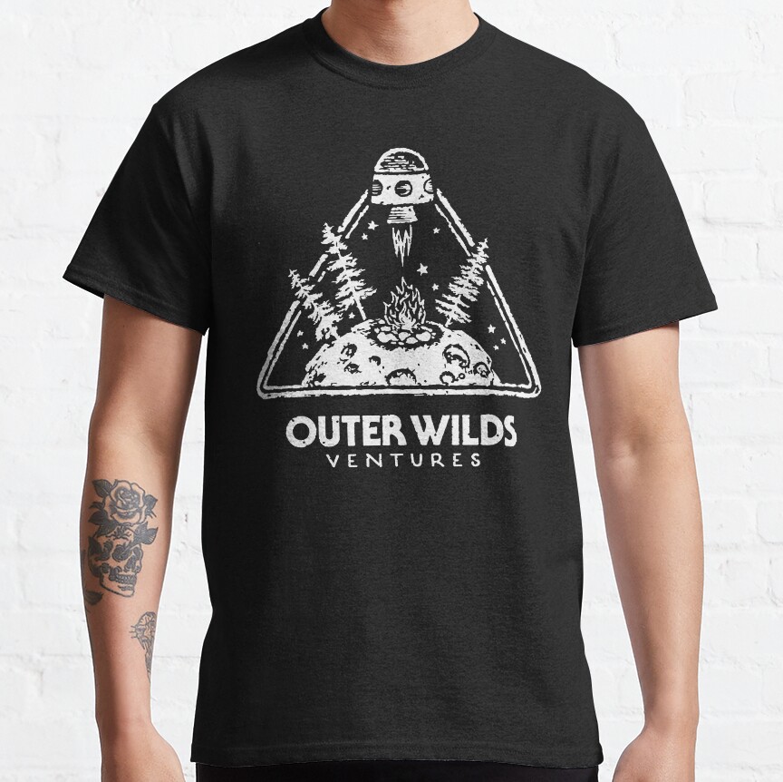Outer Wilds Ventures Minimalist T-Shirt - Image 7
