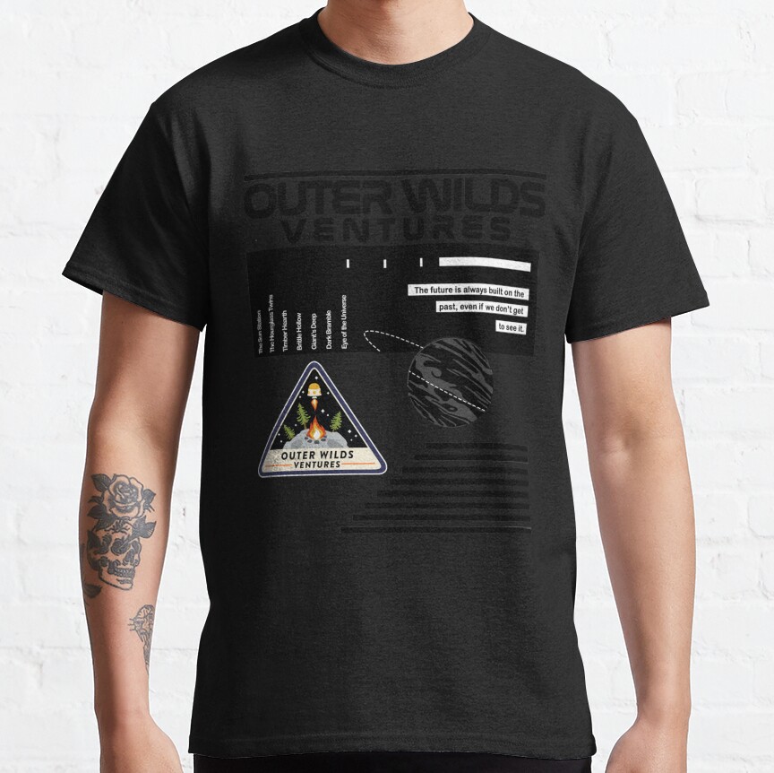 Nasa Inspired Outer Wilds Ventures T-Shirt - Image 2