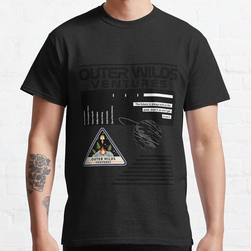 Nasa Inspired Outer Wilds Classic T-Shirt - Image 6