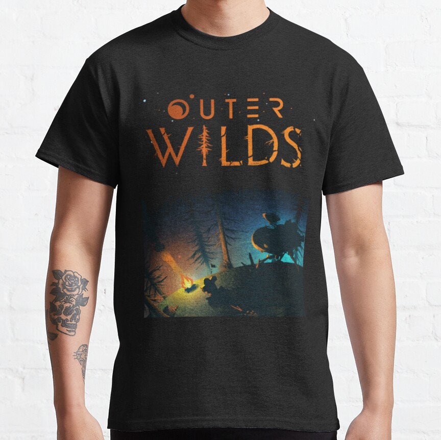 Outer Wilds Logo Vintage T-Shirt