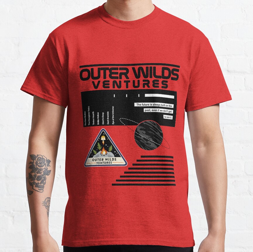 Nasa Inspired Outer Wilds Classic T-Shirt - Image 2