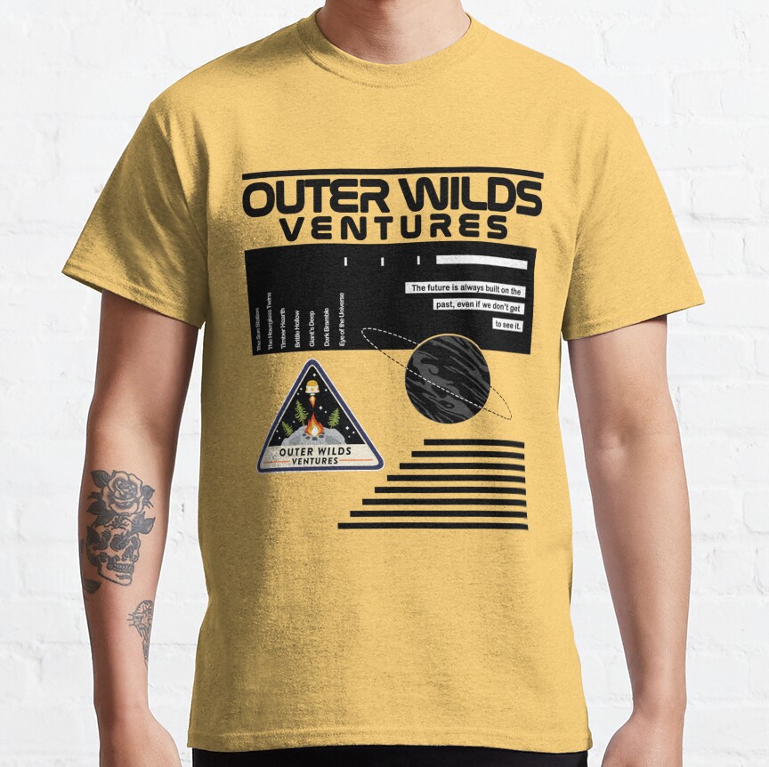 Nasa Inspired Outer Wilds Ventures T-Shirt - Image 5