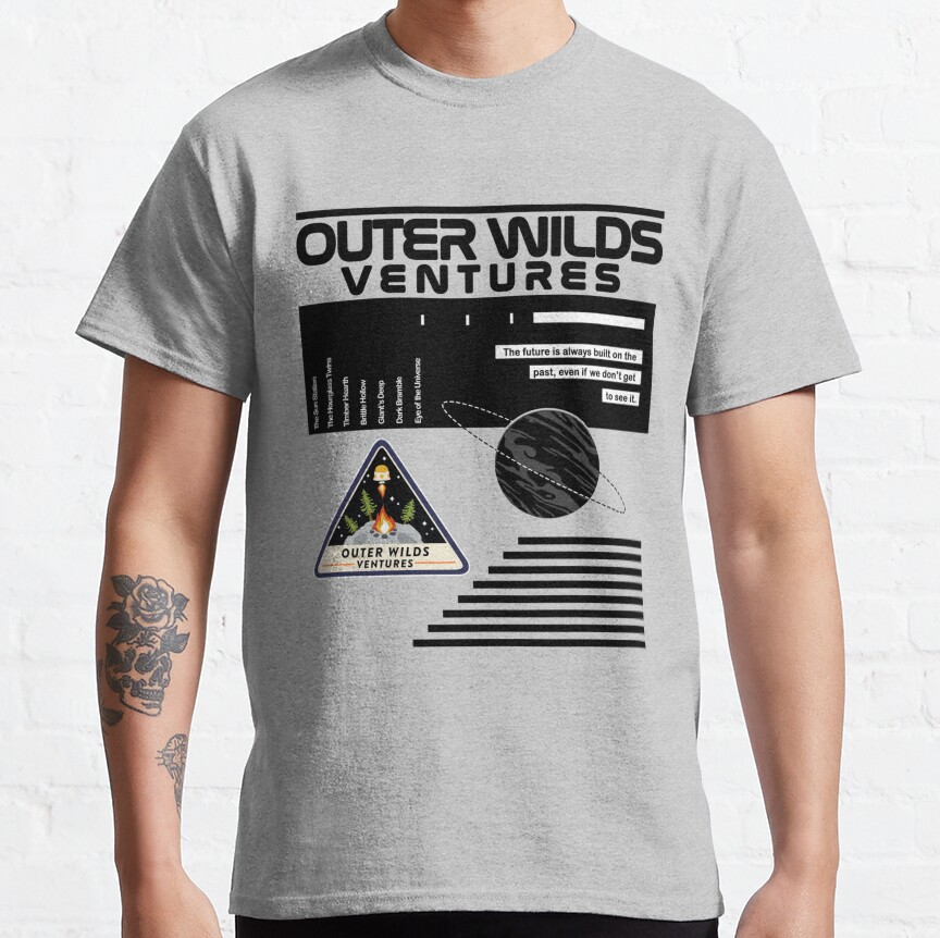 Nasa Inspired Outer Wilds Ventures T-Shirt - Image 6