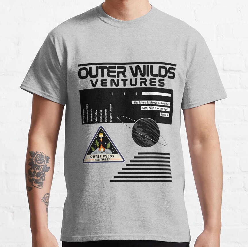 Nasa Inspired Outer Wilds Classic T-Shirt - Image 4