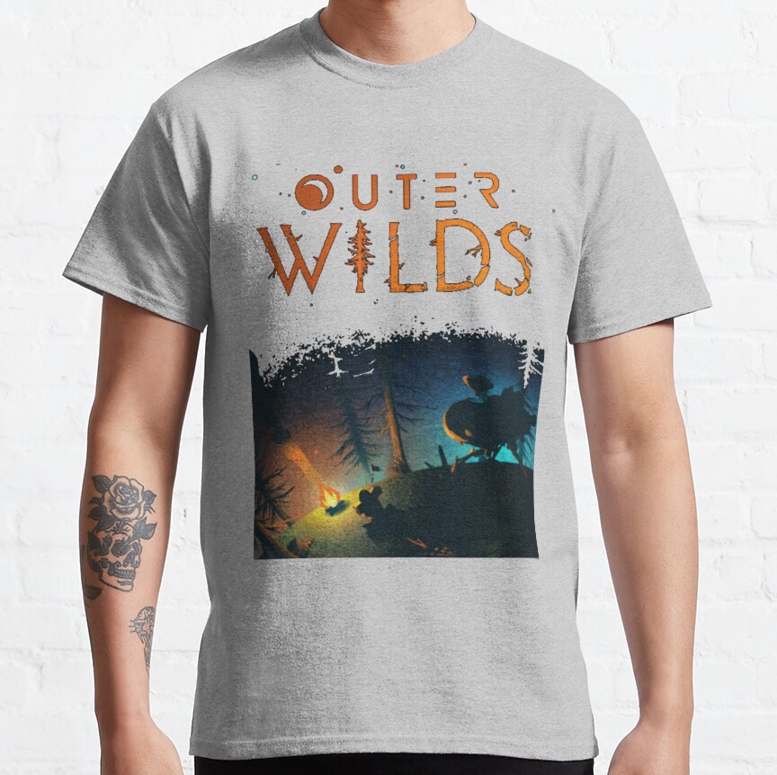 Outer Wilds Logo Vintage T-Shirt - Image 6