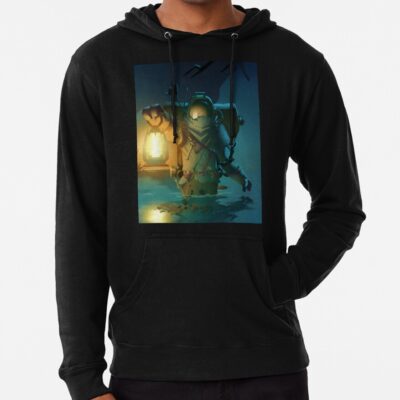 Outer Wilds Astronaut With Lantern Hoodie