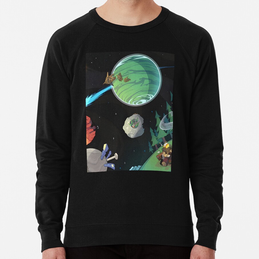 Outer Wilds Animated Space Sweatshirt