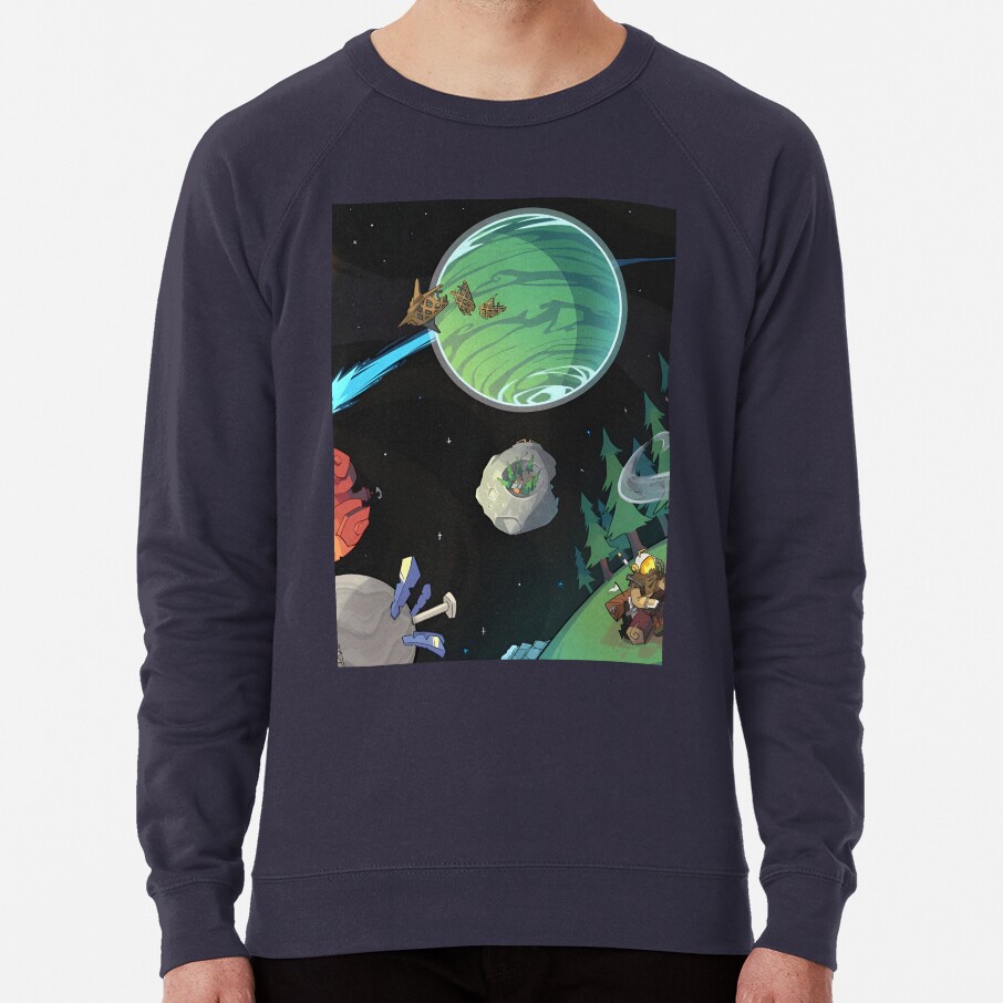 Outer Wilds Animated Space Sweatshirt - Image 3