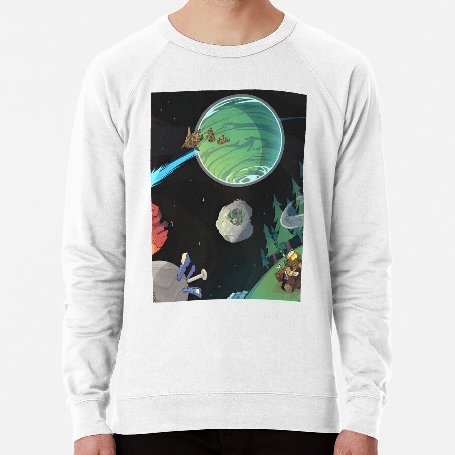 Outer Wilds Animated Space Sweatshirt - Image 4