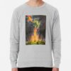 ssrcolightweight sweatshirtmensheather greyfrontsquare productx1000 bgf8f8f8 35 - Outer Wilds Merch