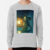 ssrcolightweight sweatshirtmensheather greyfrontsquare productx1000 bgf8f8f8 39 - Outer Wilds Merch