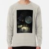 ssrcolightweight sweatshirtmensoatmeal heatherfrontsquare productx1000 bgf8f8f8 34 - Outer Wilds Merch