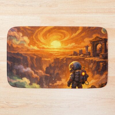 Outer Wilds Inspired Art Work Bath Mat