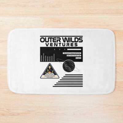 Nasa Inspired Outer Wilds Ventures Bath Mat