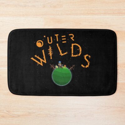 Outer Wilds Pixel Art Bath Mat
