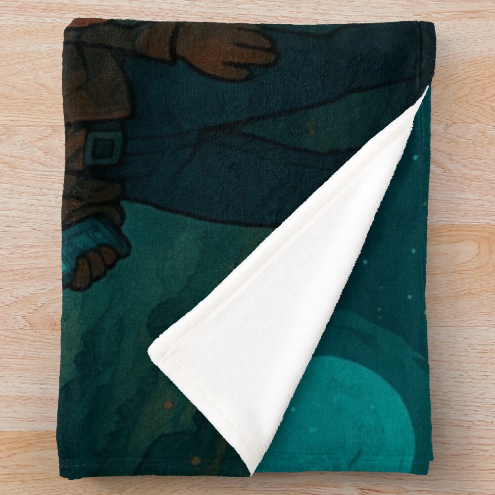 Outer Wilds Fan Art Throw Blanket - Image 2