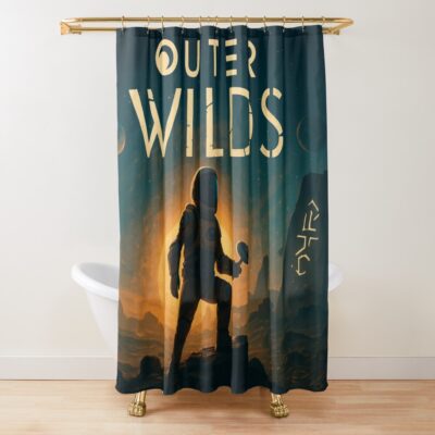 Best Selling Outer Wilds Shower Curtain