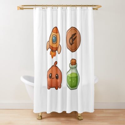 Outer Wilds Cute Shower Curtain