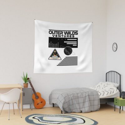 Nasa Inspired Outer Wilds Ventures Bassic Tapestry