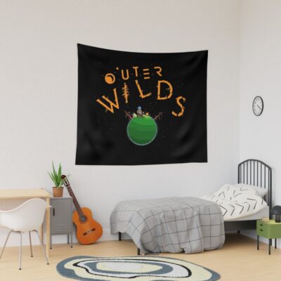 Outer Wilds Pixel Art Tapestry