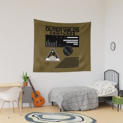 Nasa Inspired Outer Wilds Ventures Tapestry
