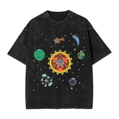 Outer Wilds Streetwear Washed T-shirt